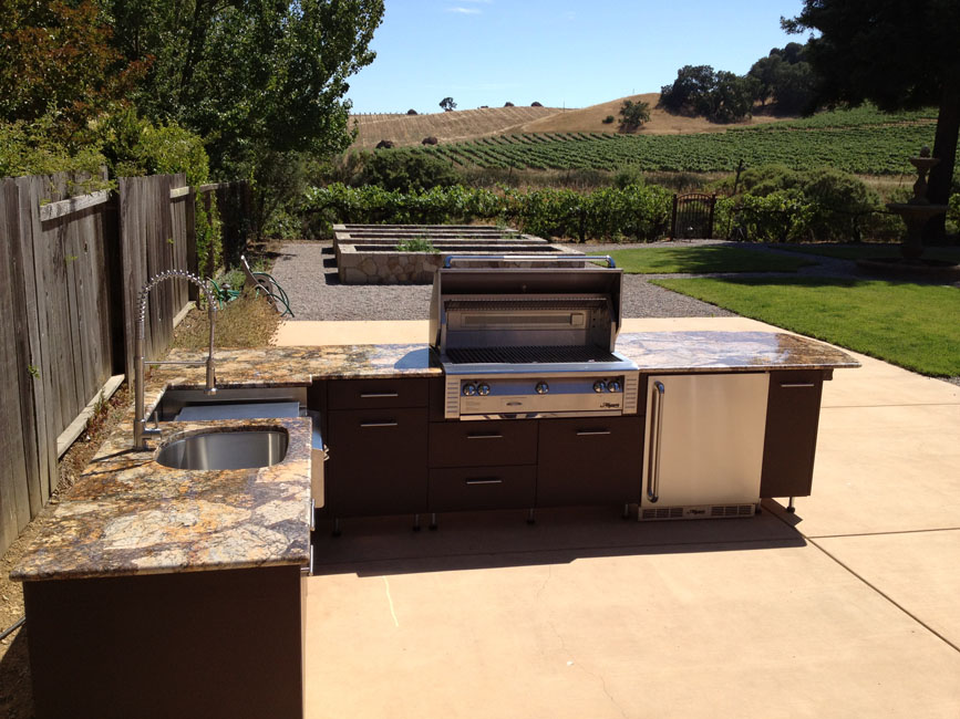 Outdoor Kitchen Cabinets Sonoma