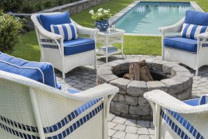 Lloyd Flanders Outdoor Lounge Chairs