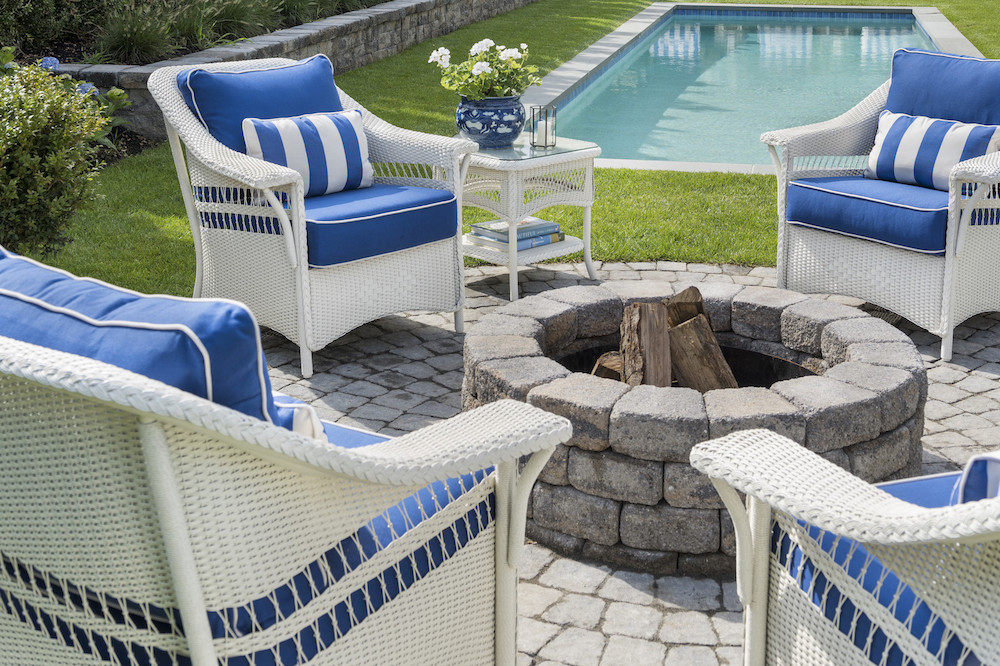 Lloyd Flanders Outdoor Lounge Chairs