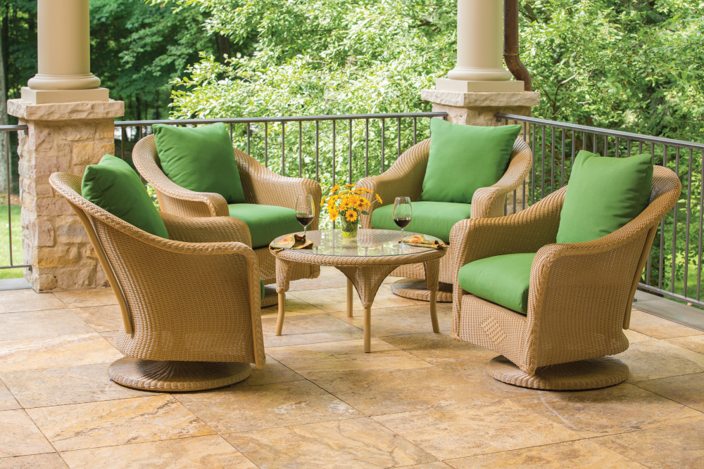 Lloyd Flanders Outdoor Furniture Villa Terrazza Patio Furniture