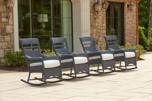 Lloyd Flanders Outdoor Lounge Chairs