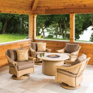 Lloyd Flanders Outdoor Lounge Chairs
