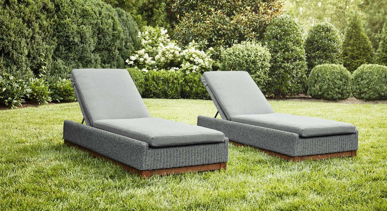 Jensen Leisure Outdoor Chaise Lounge