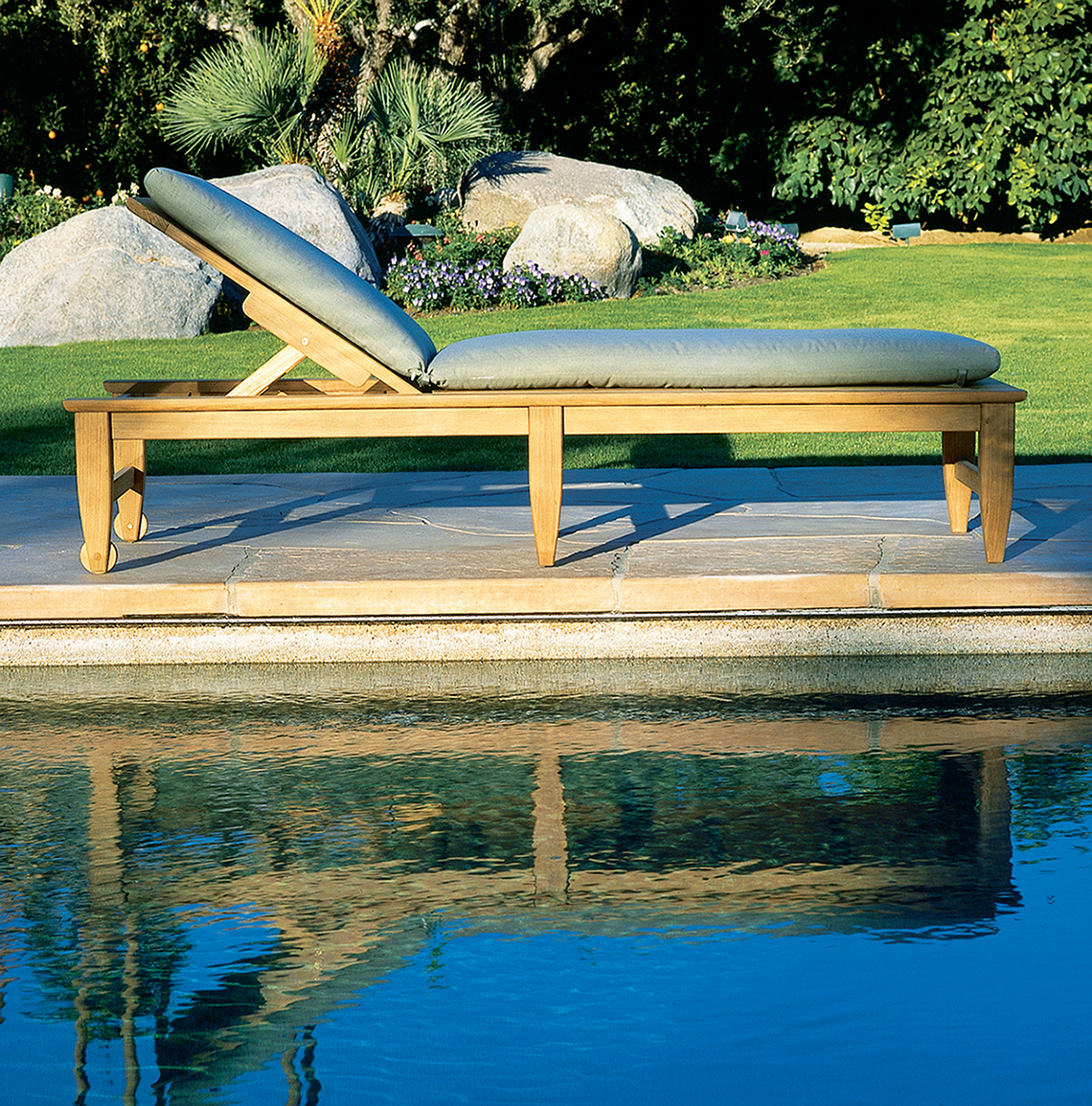 Kingsley Bate Outdoor Chaise Lounges Sonoma County