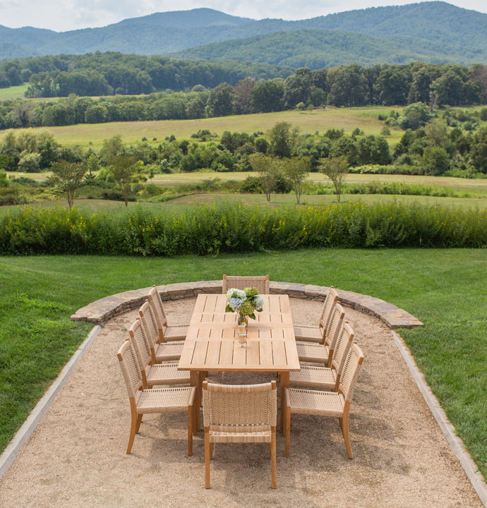 Kingsley Bate Outdoor Dining Sets Sonoma County