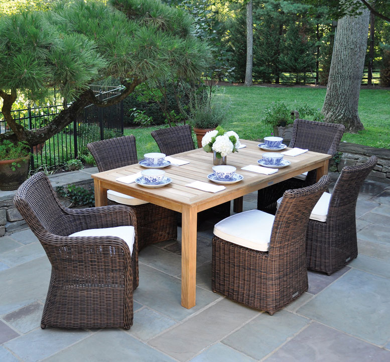 Kingsley Bate Outdoor Dining Sets Sonoma County