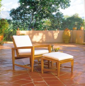 Kingsley Bate Outdoor Lounge Chairs Sonoma County