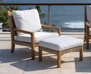 Kingsley Bate Outdoor Lounge Chairs Sonoma County